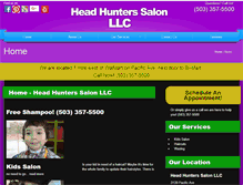 Tablet Screenshot of haircutshillsboro.com